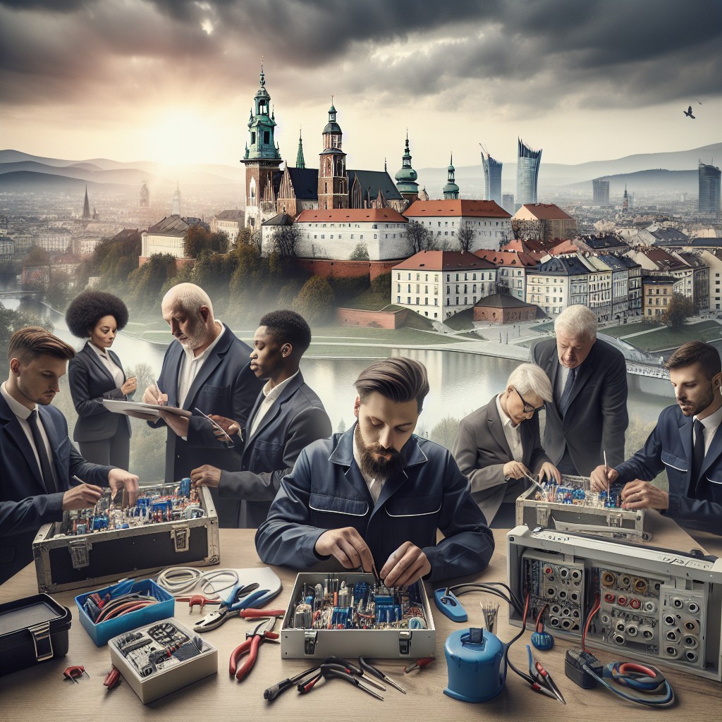 Czy w Krakowie są dostępne szkolenia dla elektryków?