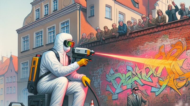 Czy czyszczenie laserem graffiti w Inowrocławiu jest skuteczne?