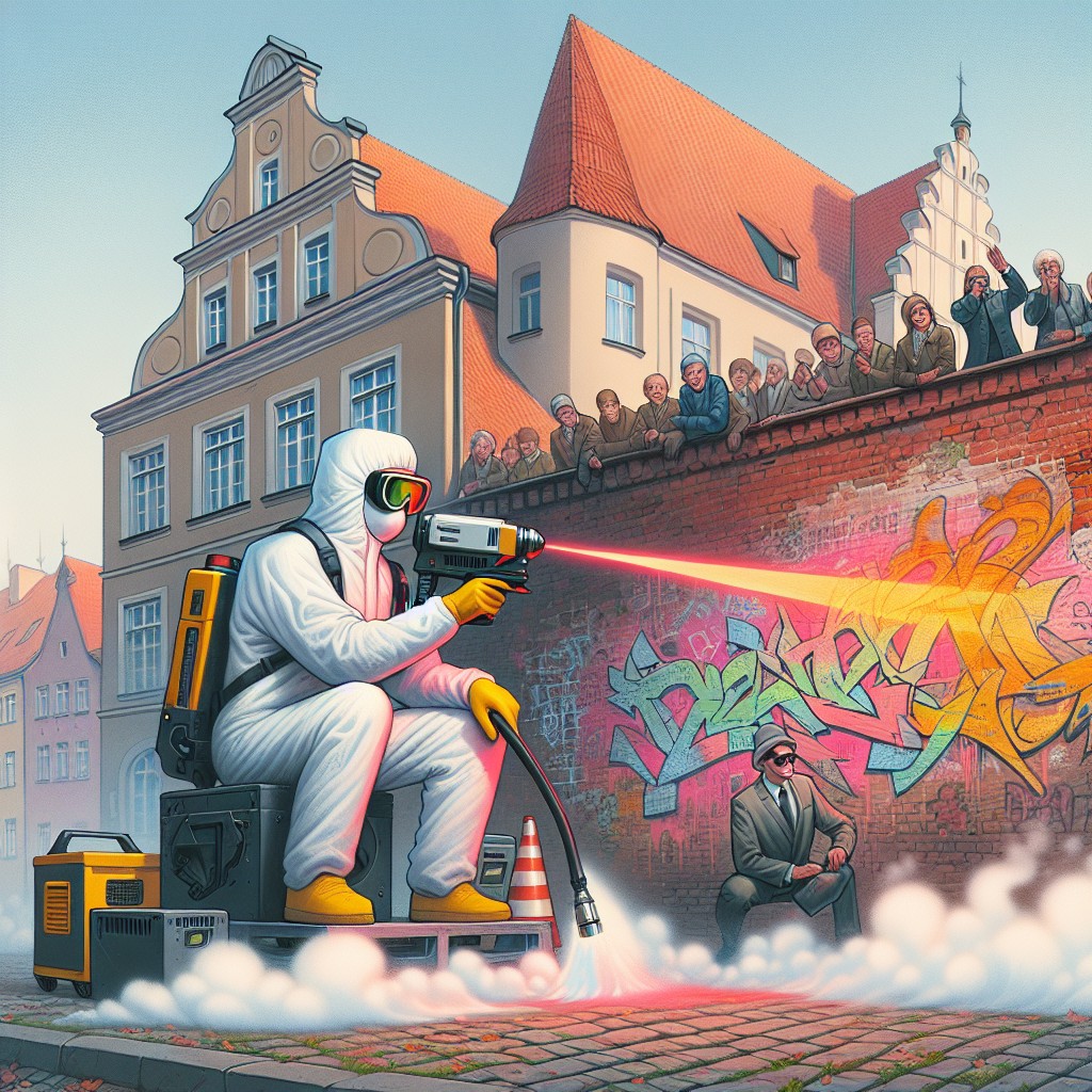Czy czyszczenie laserem graffiti w Inowrocławiu jest skuteczne?
