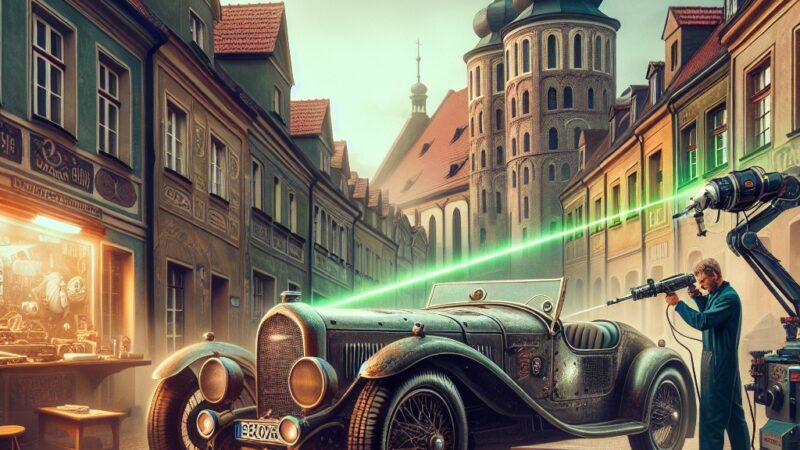 Czy czyszczenie laserem jest skuteczną metodą odnawiania aut zabytkowych w Inowrocławiu?