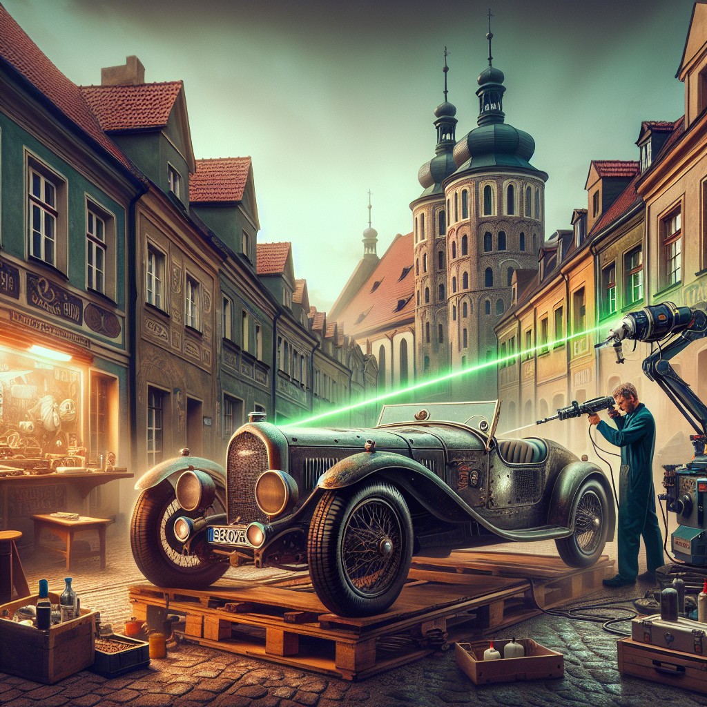 Czy czyszczenie laserem jest skuteczną metodą odnawiania aut zabytkowych w Inowrocławiu?