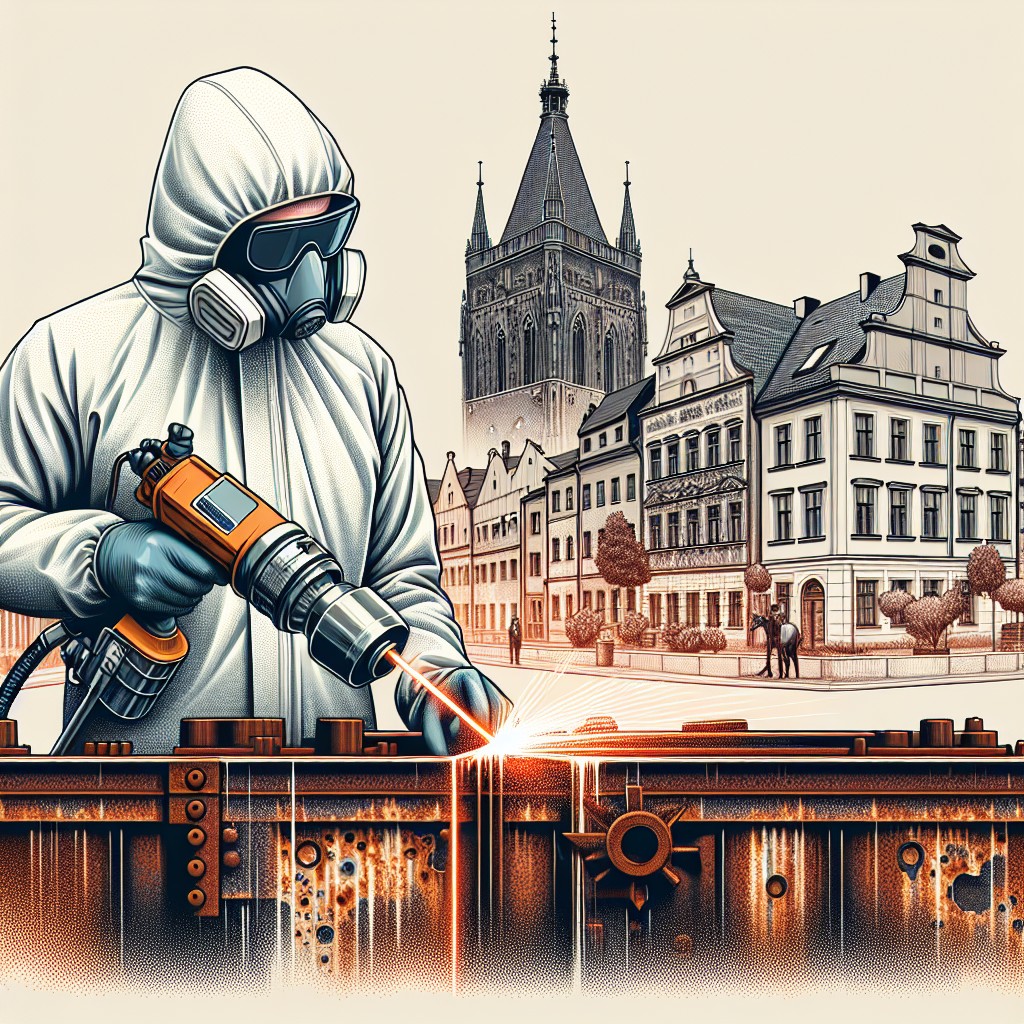 Czy czyszczenie laserem jest skuteczną metodą usuwania rdzy w Inowrocławiu?