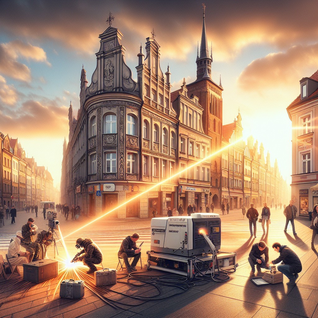 Czyszczenie drewna laserem Inowrocław